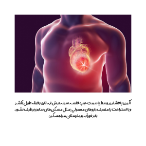دلایل شایع درد قلبی نیازمند بستری