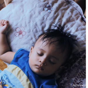 تاثیر خواب در رشد نوزاد