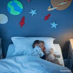 تاثیر خواب در رشد کودک